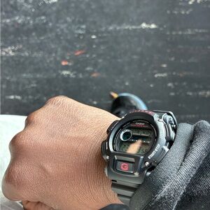 Casio Black and Red Digital Watch